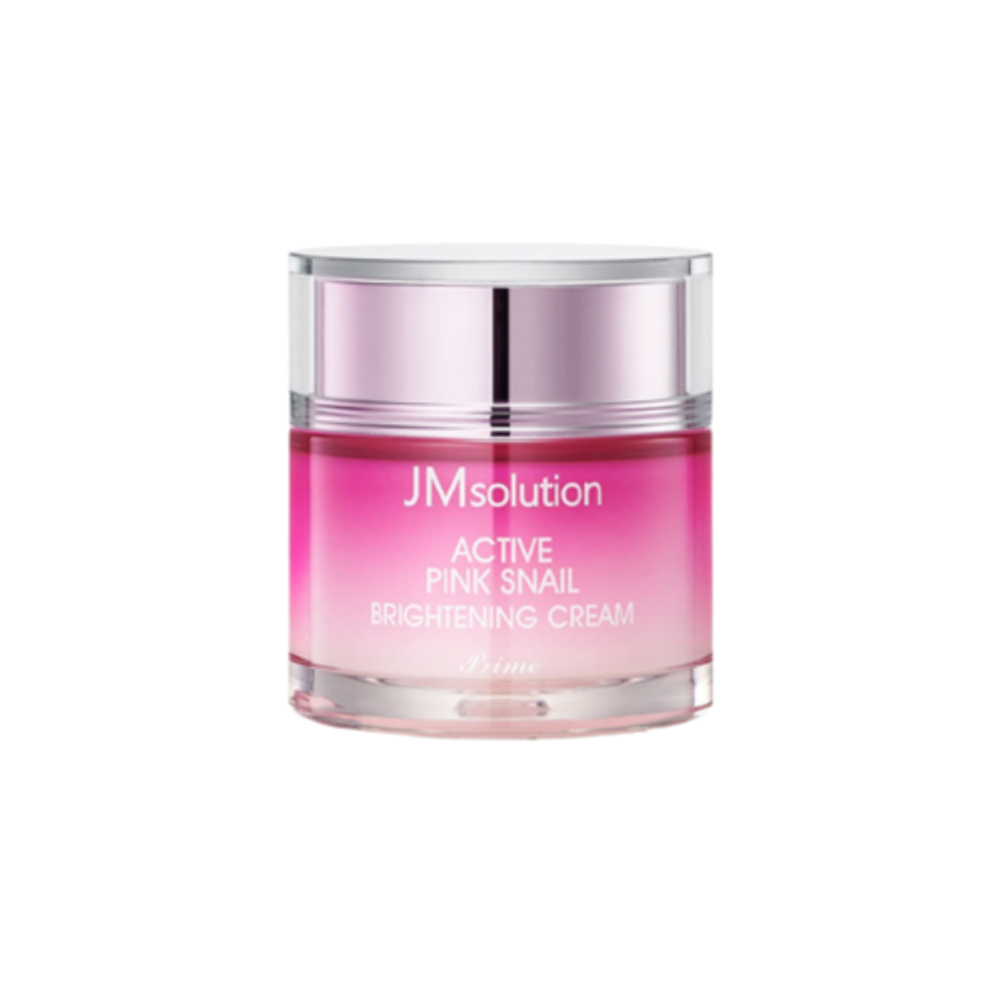 JMsolution Крем осветляющий с экстрактом улитки - Active pink snail brightening cream prime, 60мл