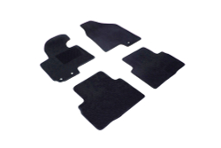 Ворсовые коврики LUX для Hyundai ix35 2010-2015, Seintex.82759
