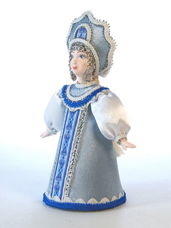 Кукла коллекционная Снежана в русском костюме