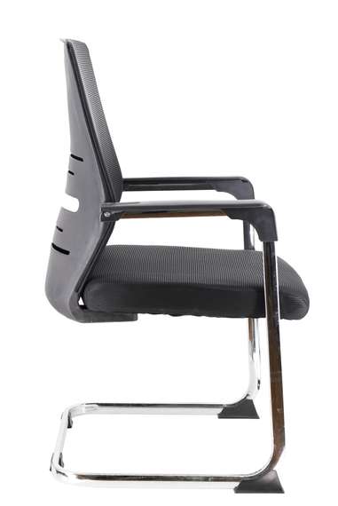 Кресло для посетителей Everprof Visit Сетка Черный