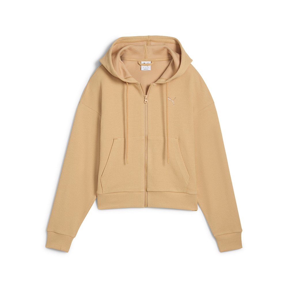 Женская толстовка PUMA HER Crop Full-Zip Hoodie