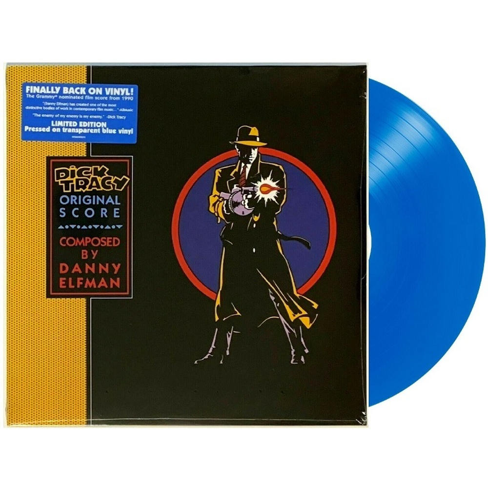 Soundtrack / Danny Elfman: Dick Tracy (Limited Edition)(Coloured Vinyl)(LP)