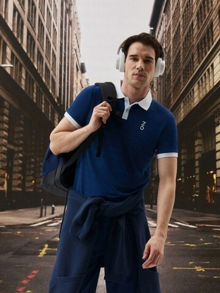 ОДЕЖДА ДЛЯ ТЕННИСА Мужская, Поло SEVENSIX ANDY POLO .