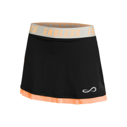 Женская теннисная юбка Endless Iconic Skirt Women - Black, Apricot