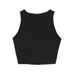 Женский топ PUMA WARDROBE ESS Ribbed Crop Top