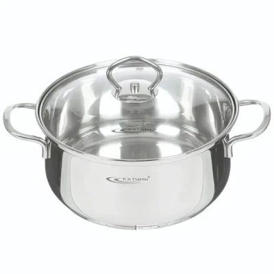 Кастрюля из нержавеющей стали 3,2л «Лира» Катунь