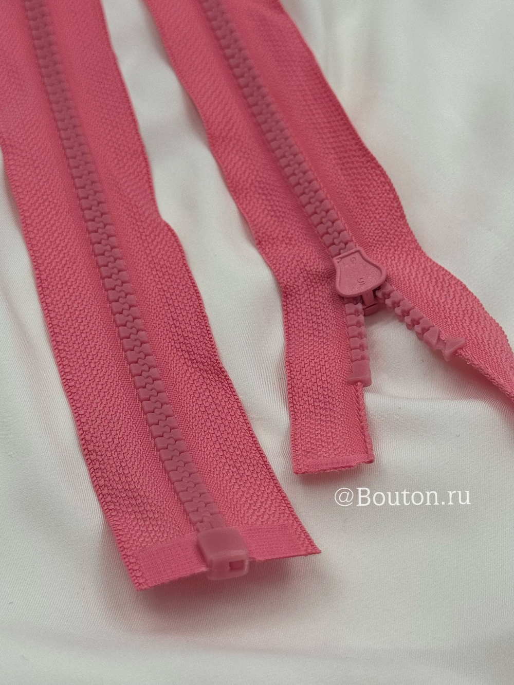 Молния тракторная темно-розовая