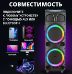 Колонка 10" (20-72 DANCE BOX 1300) динамик 2шт/12" ELTRONIC с TWS