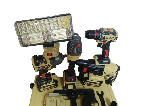 Набор аккумуляторного бесщеточного инструмента Feng bao 4в1, 21V, 6AH