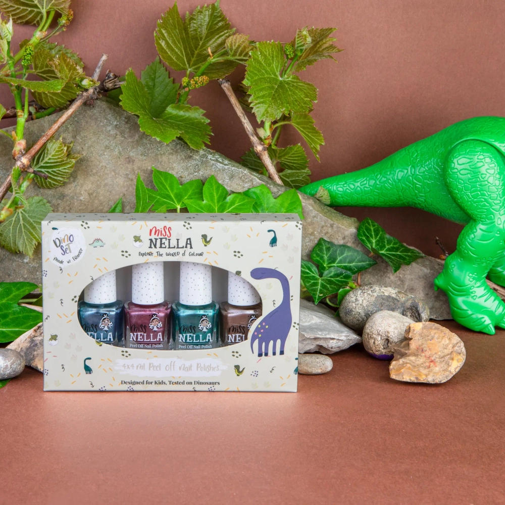 Набор лаков для ногтей Miss Nella Dino Collection 4 шт