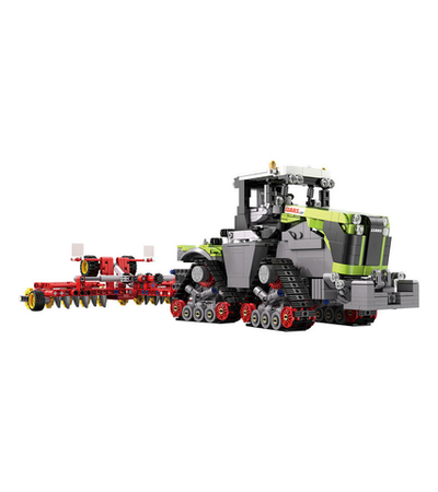 Конструктор CaDA трактор CLAAS XERION 5000 TRAC TS 1/32 (1336 деталей)