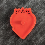 Штамп Сердце триколор №1