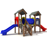 Игровой комплекс ActiWood для игровой площадки
