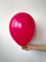 S Шар пастель 12'' / 30 см №36 Малиновый (БГ-17)