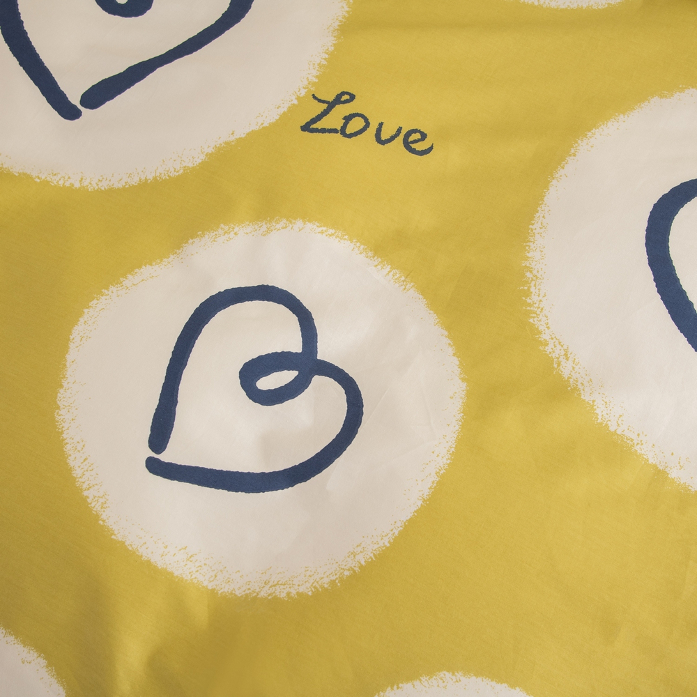 КПБ Сатин 100% хлопок C610, Евро, наволочки 50-70 2 шт