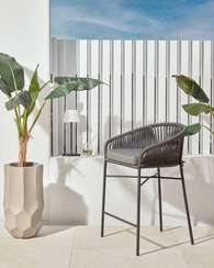 Барный стул Yanet 80 см, черный