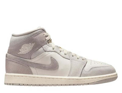 Кроссовки Air Jordan 1 Mid SE Light Iron Ore/Pale Ivory/Oatmeal/Enigma Stone