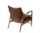 Кресло Finn Juhl Model 45 RS217, коричневая кожа