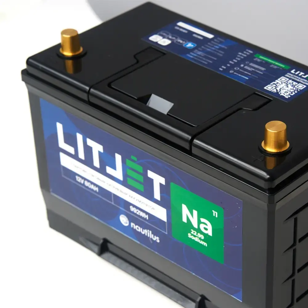 LITJET Na+ стартово-тяговый натриевый 12V 80Ah 992Wh 1800CCA
