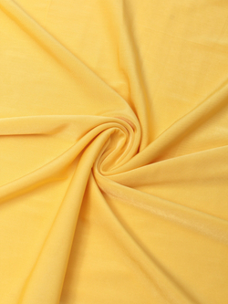Микрофибра бельевая желтая матовая эластичная метражом Lauma (Латвия)