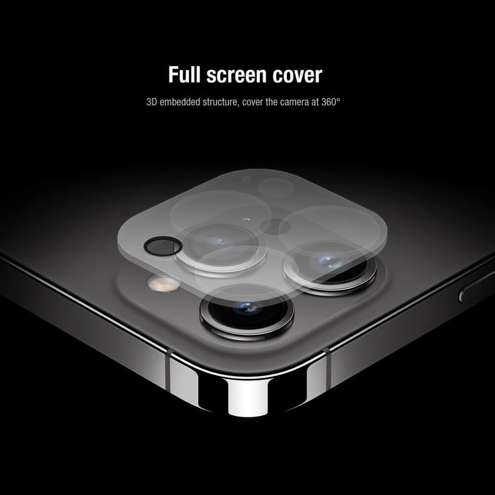 Защитное стекло на экран и основную камеру Nillkin 2-in-1 HD  для  iPhone 14 Pro Max