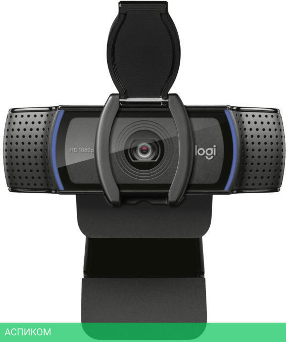 Веб-камера Logitech C920e черный (960-001086)