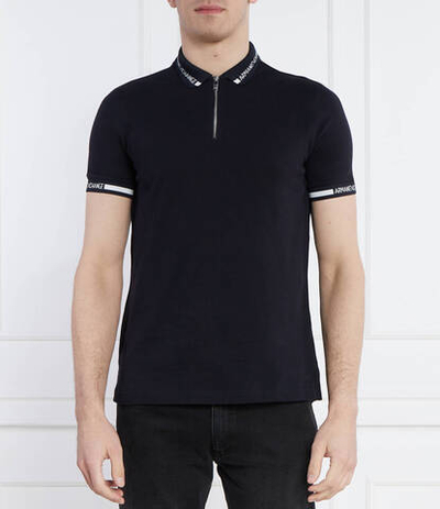 Поло Armani Exchange - темно-синий(3DZFLH ZJM5Z)