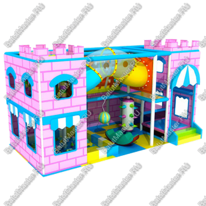 Детский игровой лабиринт "Розовая крепость" HAS-091601