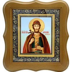 Ярослав (Константин)  Муромский Святой благоверный князь. Икона на холсте.