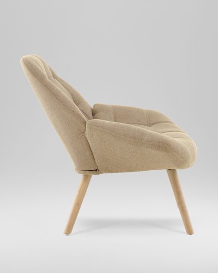 Кресло Олби Квадро бежевый