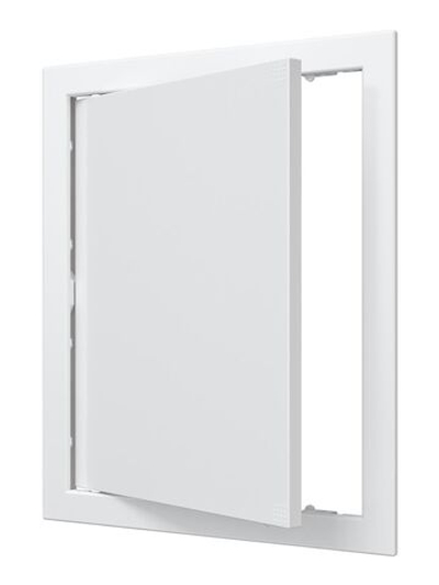 Люк ревизионный AD фланец 246х296 нажимной 268х318 пластик AURAMAX