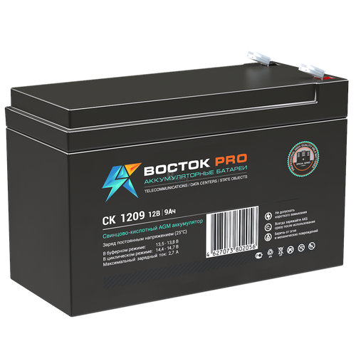 Аккумулятор ВОСТОК СК 1209 (AGM)