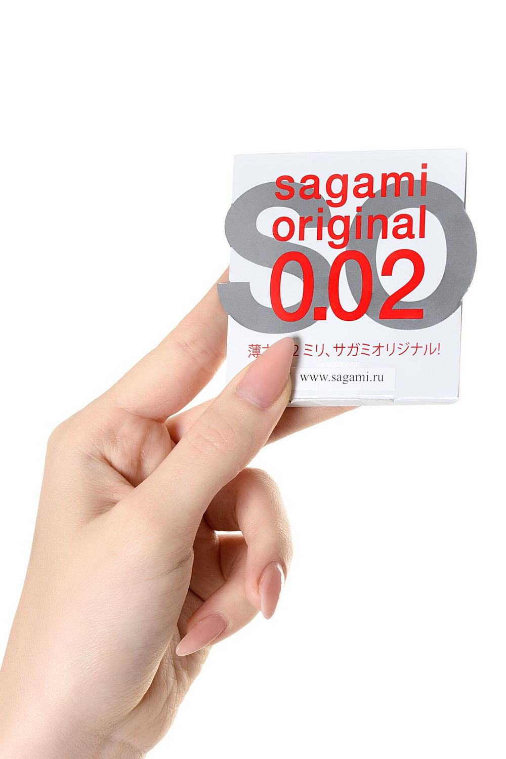 Ультратонкий презерватив Sagami Original - 1 шт.