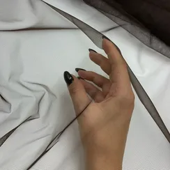 Бюстовая сетка неэластичная шоколад (цв. 111), Lauma