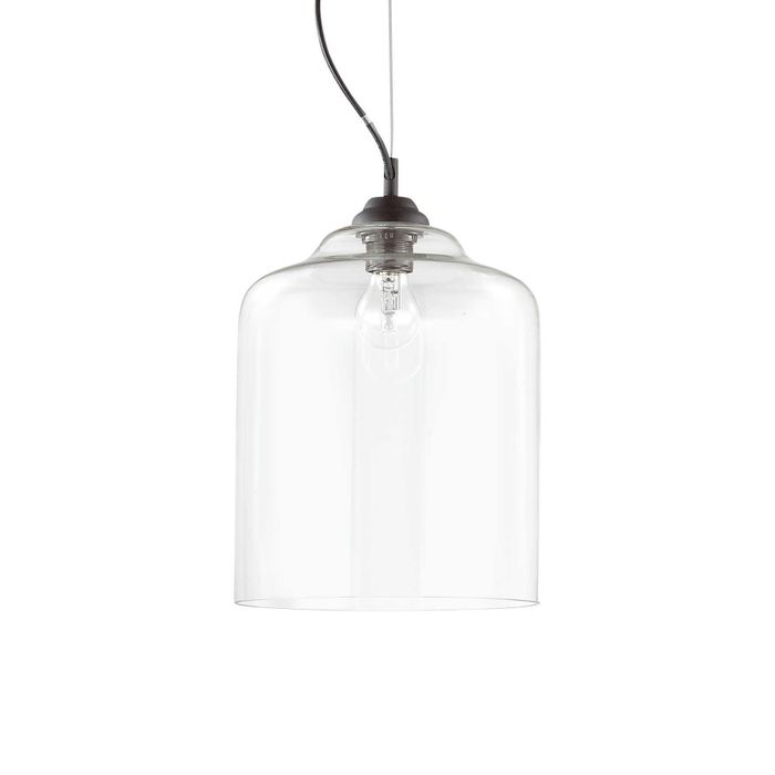 Потолочный светильник Ideal Lux BISTRO&#39; SP1 SQUARE TRASPARENTE 112305