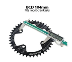 Звезда велосипеда передняя 104BCD. Система Narrow Wide