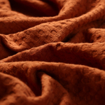 Плед Вафельный 150*240 см, цв.терракотовый, вафля, 100% хлопок, 195гр/м2