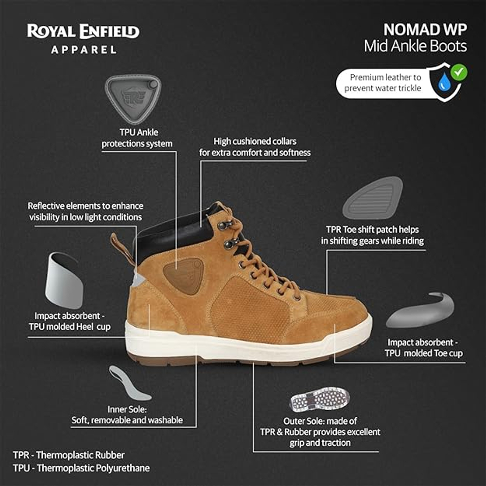 Мотоциклетные ботинки Royal Enfield City Cruising Boots 2