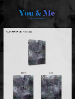 Альбом KARD - You&Me 2nd Mini Album