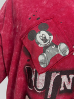 Футболка Xiyue 9236 удлиненная свободная с принтом