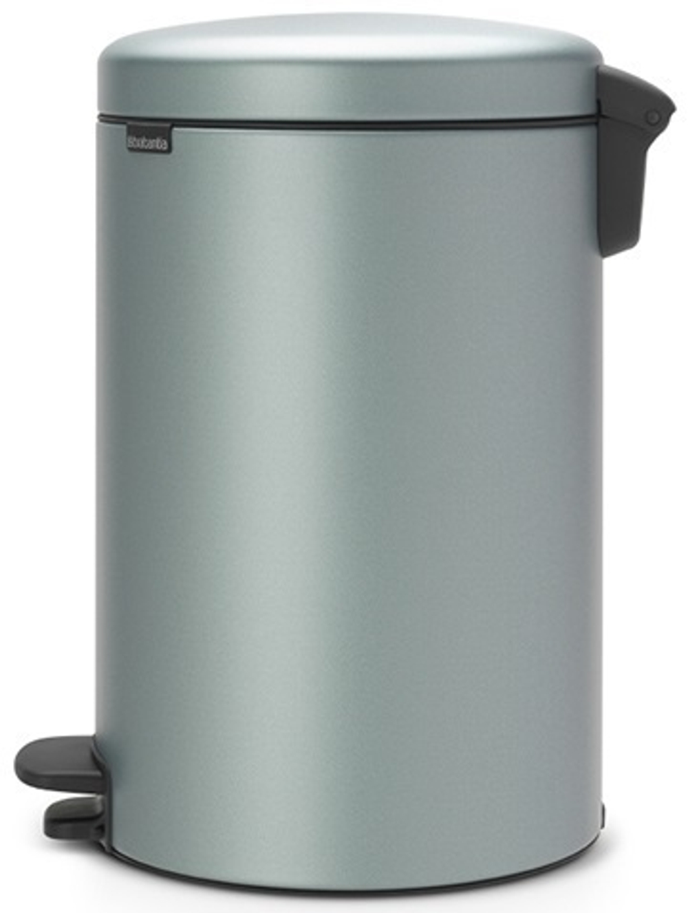 Ведро Brabantia NewIcon 20л мятный металлик сбоку