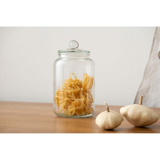 Банка для хранения стеклянная close, 3 л