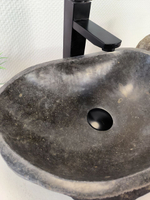 Раковина из речного камня RS-66001 46х30х15 из натурального камня