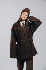 Шапка из полушерсти