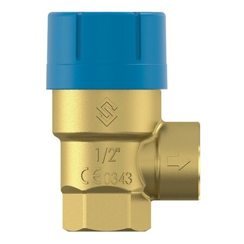 Клапан предохранительный Flamco Prescor B 1/2x1/2 - 6 бар для систем водоснабжения