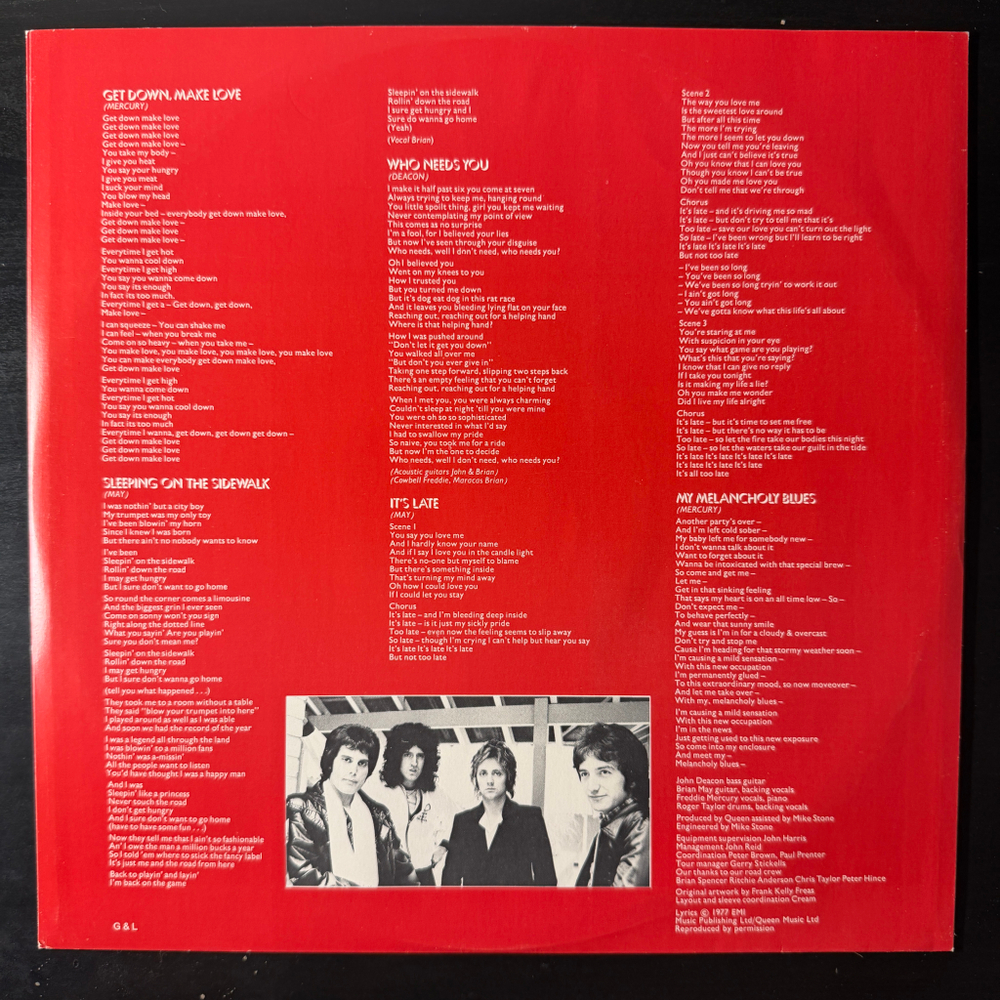 Queen - News Of The World (Швеция 1977г.)