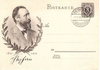 Почтовая открытка Германия Freiherr vom Stein 1831 - 1931