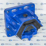 Подушка крепления двигателя SHACMAN F X3000  (в сборе) задняя Qinyan DZ97259590209