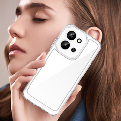 Противоударный чехол для смартфона Xiaomi Redmi 15C 4G, усиленные прозрачные защитные рамки