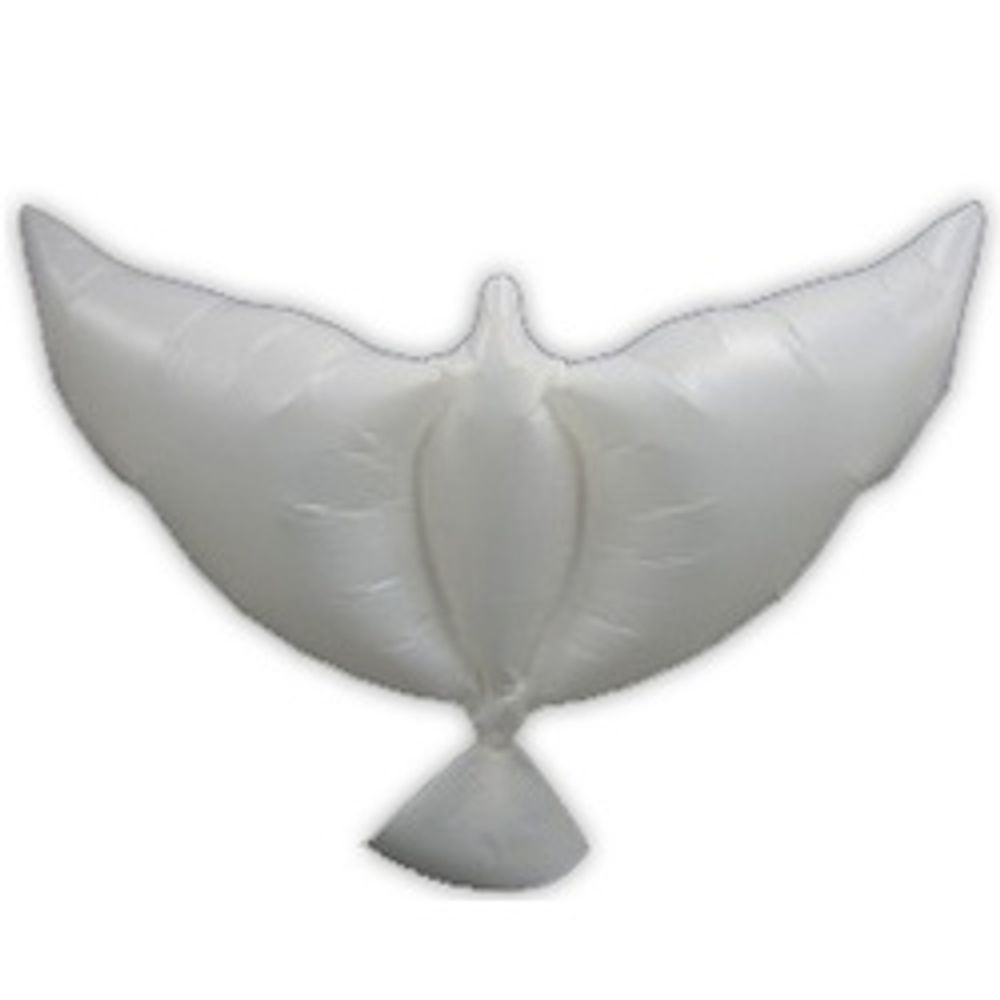 Шар (34"/86 см) Фигура, Голубь, Белый 1 шт.